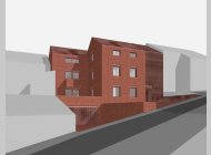 Prodej projektu RD se 3 byty s terasami a garážemi s vydaným STP