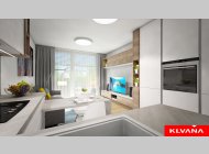 Novostavba 1+kk, 37,4 m2 + terasa 13,2m2, Brno - Maloměřice
