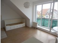 OV 1+kk Brno - Líšeň - ulice Otiskova - cihla - balkon 8m2 + sklep