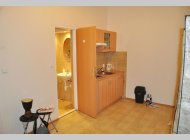 Pronájem bytu 2+kk o ploše 23 m2, přízemí do zahrady.