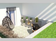 Prodej OV 1+kk s terasou 12m2 do zahrad, byt i dům po kompletní GO.