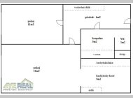 Prodej bytu o velikosti 2+kk (cca 42m2), ul. Zdiměřická, Praha 4 – Chodov