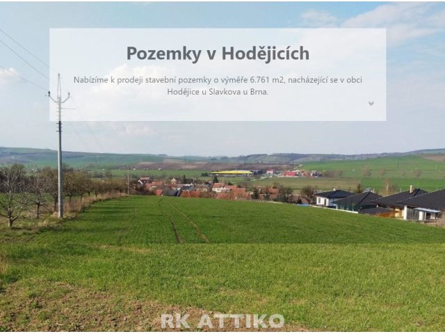 Prodej Pozemek Hodjice